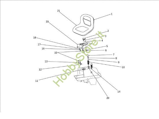 Picture of Sedile EF 106S/24H 4X4 Cat.2013 Trattorino