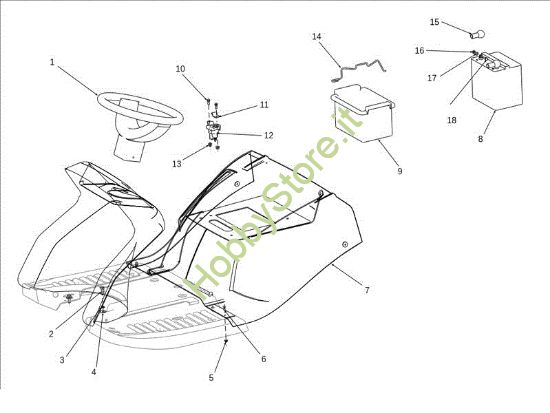 Picture of Carrozzeria EF 106S/24H 4X4 Cat.2013 Trattorino