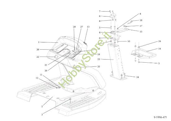 Picture of Cruscotto EF 106S/16H Cat.2013 Trattorino