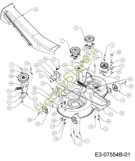 Picture of Piatto di taglio (1/2) KOMMAND 92/16 H PLUS Cat. 2013 Trattorino