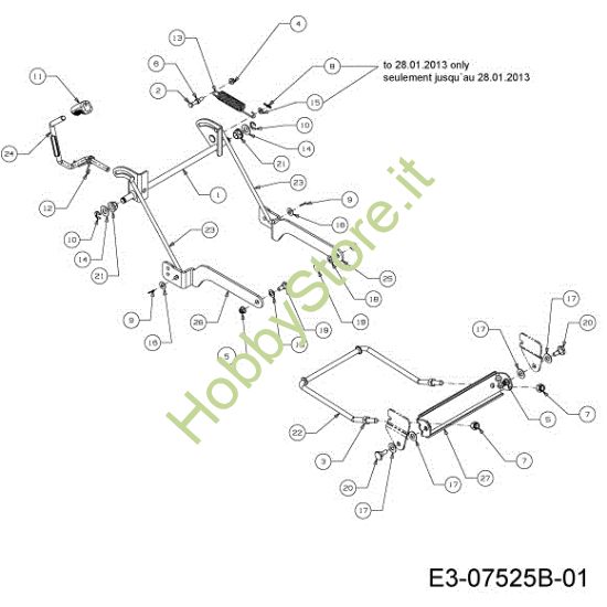 Picture of Sollevamento piatto di taglio KOMMAND 92/16 H PLUS Cat. 2013 Trattorino