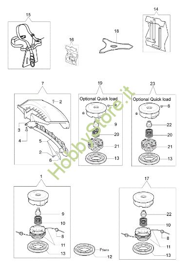 Picture of Accessori 8350 Decespugliatore