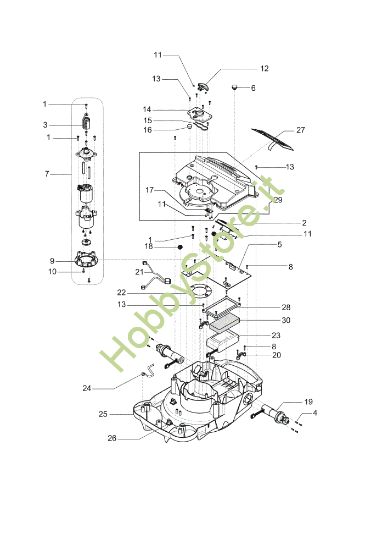 Picture of Gruppo motore SIRIUS 700 Robot