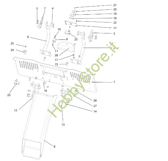 Picture of Raccoglierba EF 92S/13H Cat.2014 Trattorino
