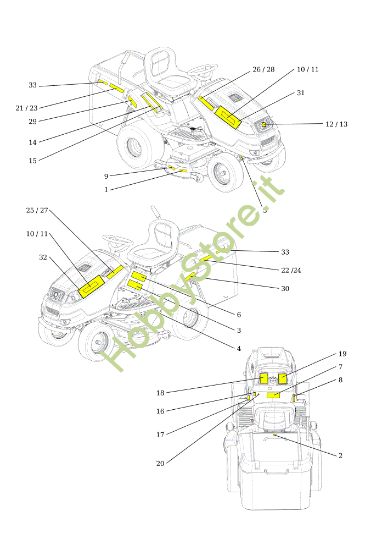 Picture of Etichette EF 106S/15,5H Cat.2014 Trattorino
