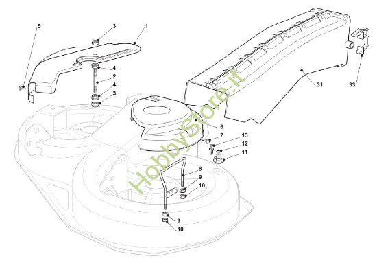 Picture of Piatto di taglio (1) EF 91PLUS/14,5K H Cat.2014 Trattorino