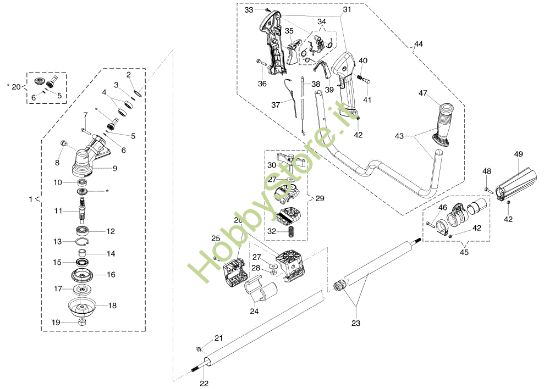 Picture of Trasmissione DS 3500 T Decespugliatore