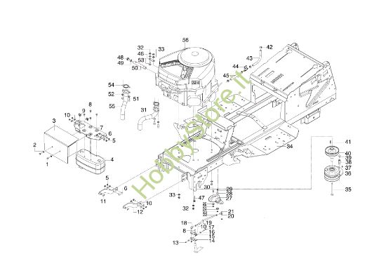 Picture of Telaio EF 95/16 H Trattorino