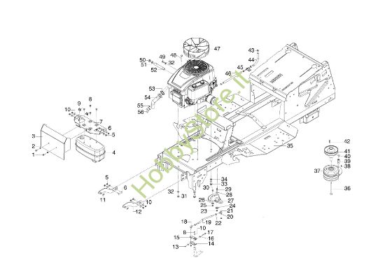 Picture of Telaio EF 105/16 K H Trattorino