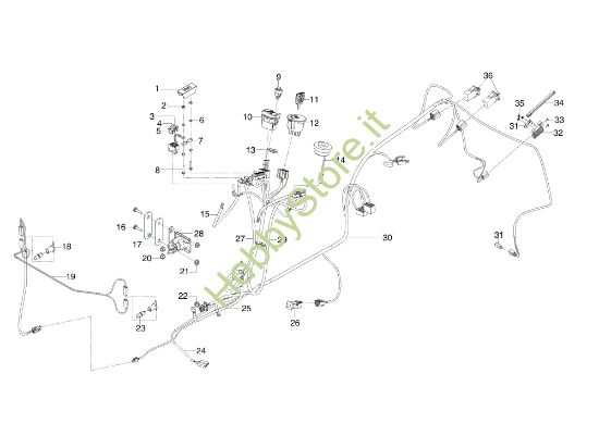 Picture of Impianto elettrico EF 105/16 K H Trattorino