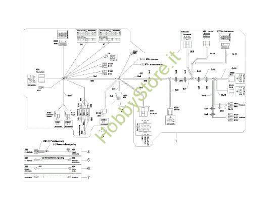 Picture of Schema elettrico EF 105/18,5 H Trattorino
