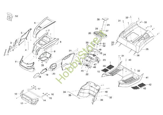 Picture of Carrozzeria EF 105/20 H Trattorino