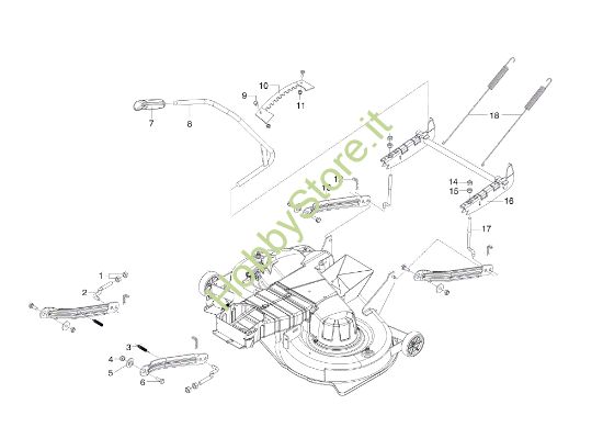 Picture of Sollevamento piatto di taglio EF 105/20 H Trattorino