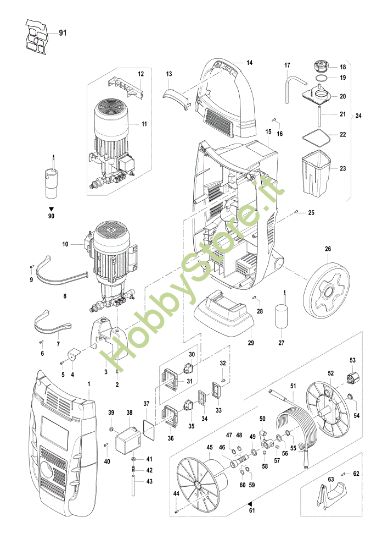 Picture of Carcassa IP 1750 S Idropulitrice