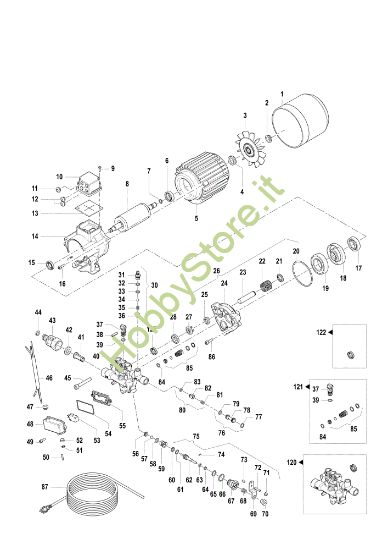 Picture of Motore IP 1750 S Idropulitrice