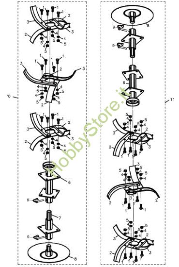 Picture of Fresa MZ 2075 RK (K800 H - SN TA32) Motozappa