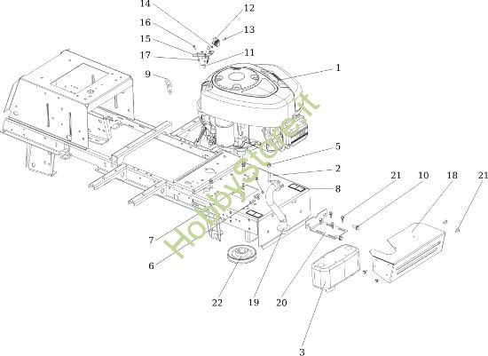 Picture of Motore EF 106/15,5 H Cat. 2015 Trattorino