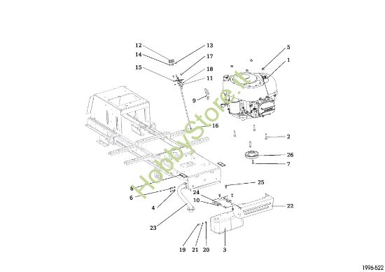 Picture of Motore EF 92/13H Cat.2015 Trattorino