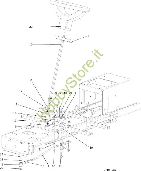 Picture of Sterzo EF 92/13H Cat.2015 Trattorino