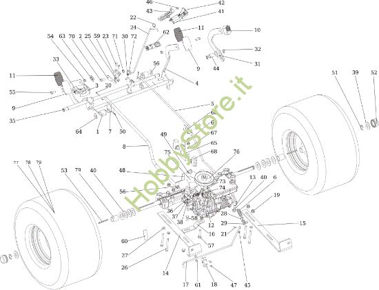 Picture of Trasmissione EF 106/17,5 H Cat. 2015 Trattorino