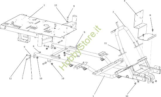 Picture of Telaio TUAREG 92 EVO Cat.2015 Trattorino