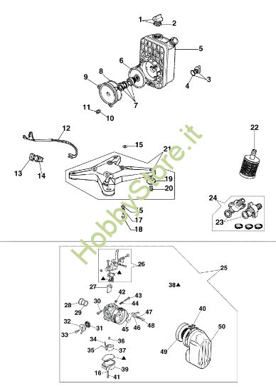 Picture of Pompa carburatore PA 1030 Motopompa