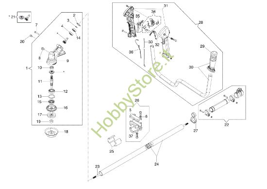Picture of Trasmissione DS 2700 T Decespugliatore