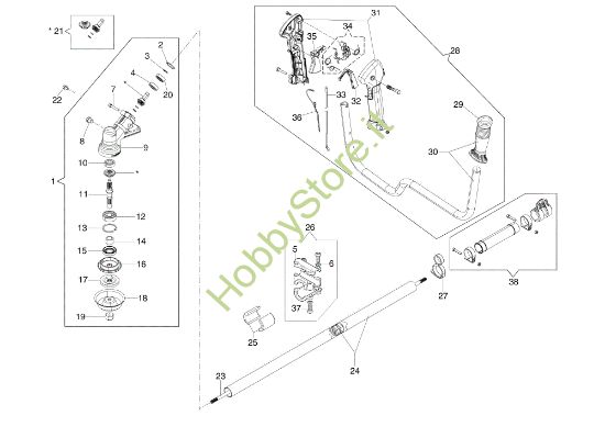 Picture of Trasmissione DS 3000 T Decespugliatore