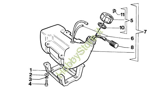 Picture of Serbatoio 8510 Decespugliatore