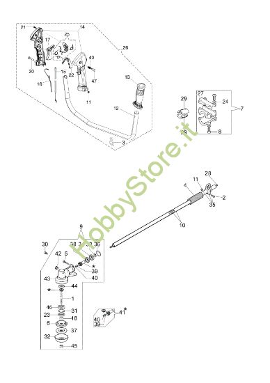 Picture of Trasmissione 8410 Decespugliatore