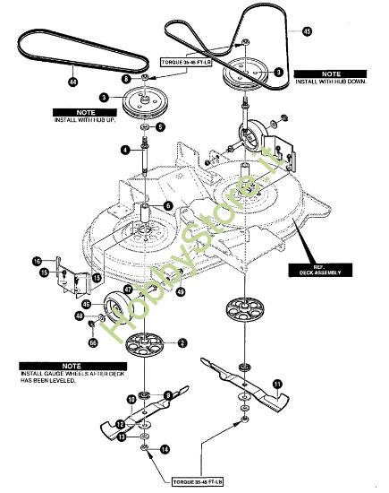 Picture of Piatto di taglio (2/2) GRAND PRIX 12.5 - (1°Sr.) Trattorino - 1ª serie (Fino a Settembre 98)