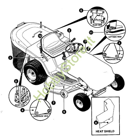 Picture of Etichette (1/2) GRAND PRIX 12.5 - (1°Sr.) Trattorino - 1ª serie (Fino a Settembre 98)