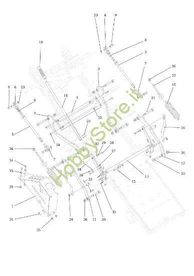 Picture of Regolazione piatto di taglio TONKAWA (B&S) Cat. 2016 Trattorino