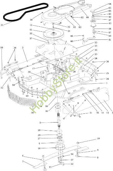 Picture of Piatto di taglio 92 cm TONKAWA (B&S) Cat. 2016 Trattorino