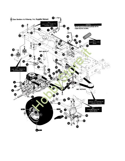 Picture of Gruppo trazione GRAND PRIX 15.5 - (2°Sr.) Trattorino - 2ª serie (Da Ottobre 98)