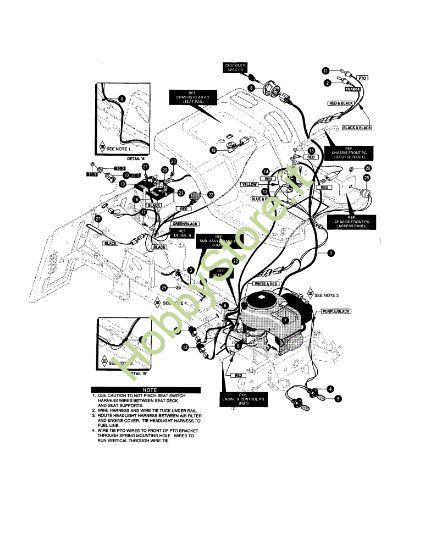 Picture of Impianto elettrico GRAND PRIX 15.5 - (2°Sr.) Trattorino - 2ª serie (Da Ottobre 98)