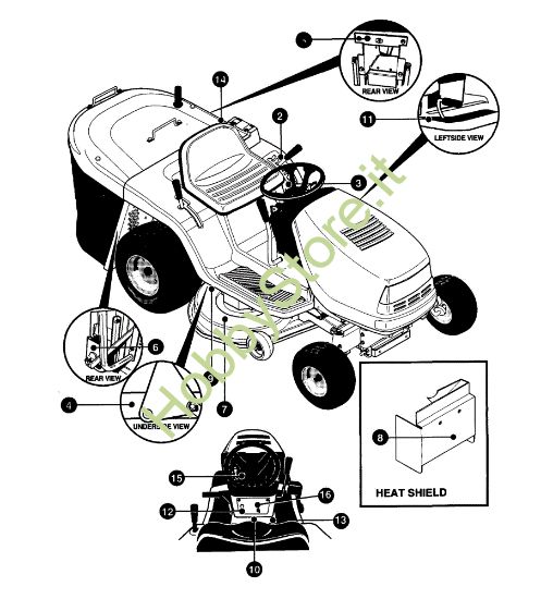 Picture of Etichette (1/2) GRAND PRIX 15.5 - (2°Sr.) Trattorino - 2ª serie (Da Ottobre 98)