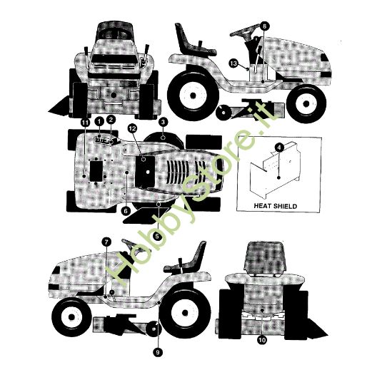 Picture of Etichette (1/2) FORMULA 15.5 Trattorino