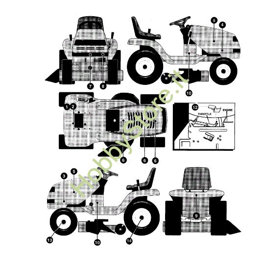 Picture of Etichette (2/2) FORMULA 15.5 Trattorino