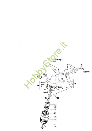 Picture of Scatola ingranaggi 8510 BOSS Decespugliatore