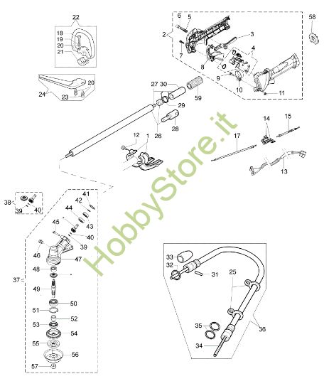 Picture of Trasmissione STARK 4410 BP Decespugliatore