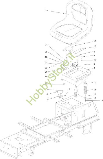 Picture of Cofano (1/2) EF 106/22 HP Cat. 2017 Trattorino