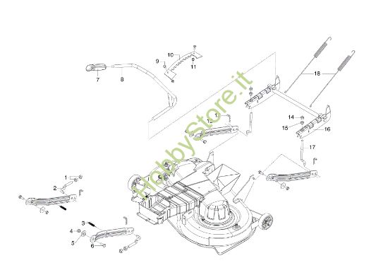 Picture of Sollevamento piatto di taglio EF 105/17,5 H (CAT.2017) Trattorino