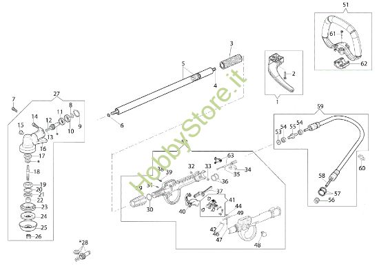 Picture of Trasmissione DSF 5300 Decespugliatore
