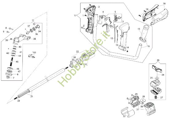 Picture of Trasmissione DS 2410 T Decespugliatore