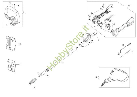 Picture of Trasmissione DS 2410 H Tagliasiepi