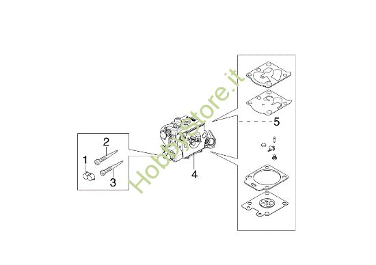 Picture of Carburatore WT-780G MT 3710 (Euro 2) Motosega