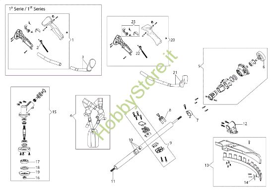 Picture of Trasmissione DSH 4000 T Decespugliatore