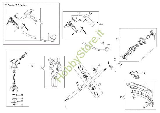 Picture of Trasmissione D.28 (01-01-2020) DSH 4000 T Decespugliatore
