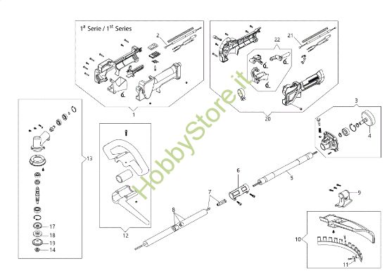Picture of Trasmissione DSH 400 BP Decespugliatore
